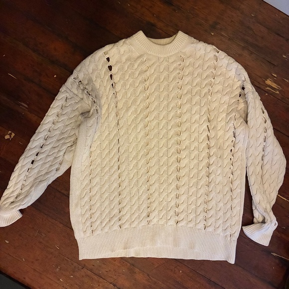Alexander Wang Cable Knit Sweater - Picture 1 of 4